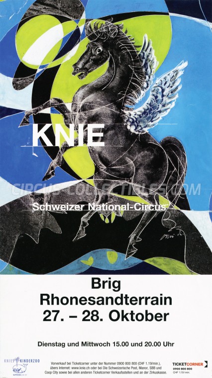 Knie Circus Poster - Switzerland, 2009