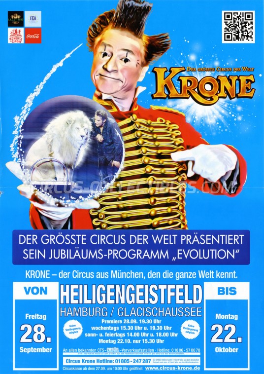 Krone Circus Poster - Germany, 2018