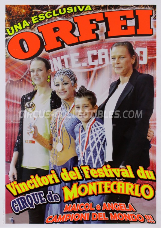 Orfei Circus Poster - Italy, 2013
