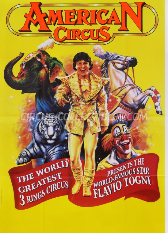 American Circus Circus Poster - Italy, 2000