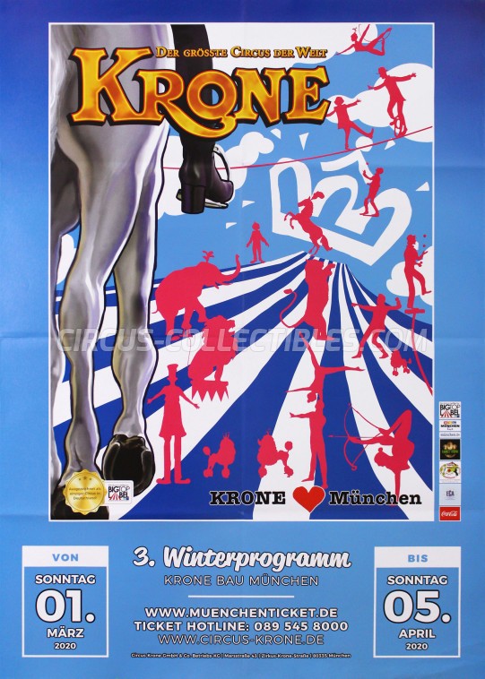 Krone Circus Poster - Germany, 2020