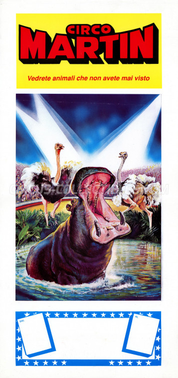 Martin Circus Poster - Italy, 1992