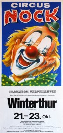 Circus Nock Circus poster - Switzerland, 1977