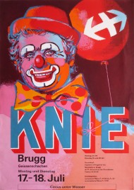 Circus Knie Circus poster - Switzerland, 1989