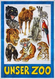 Circus Williams - Unser Zoo Circus poster - Germany, 1967