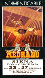 Circo Medrano Circus poster - Italy, 1993