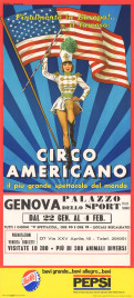 Circo Americano Circus poster - Italy, 1965