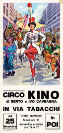 Circo Kino Circus poster - Italy, 1983
