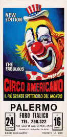 Circo Americano Circus poster - Italy, 1972
