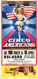 Circo Americano Circus poster - Italy, 1966