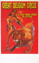 Great Belgium Circus Circus poster - Belgium, 1990
