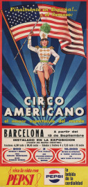 Circo Americano Circus poster - Italy, 1968