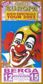 Circo Europa Circus poster - Spain, 2003