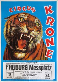Circus Krone Circus poster - Germany, 1985