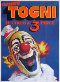 Circo Cesare Togni Circus poster - Italy, 1982