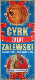 Cyrk Zalewski Circus poster - Poland, 2012