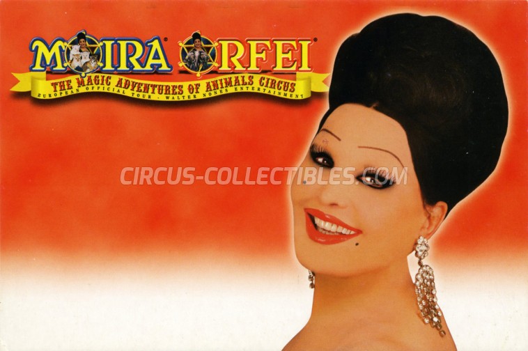 Moira Orfei Circus Ticket/Flyer -  2003