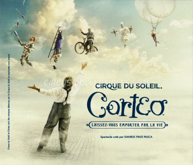 Cirque du Soleil Circus Ticket/Flyer - Canada 2018