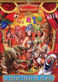 Cirque D'Hiver Bouglione Circus Ticket - 2012