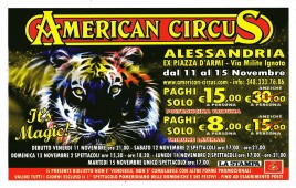 American Circus Circus Ticket - 2011