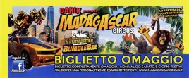 Madagascar Circus Circus Ticket - 2019